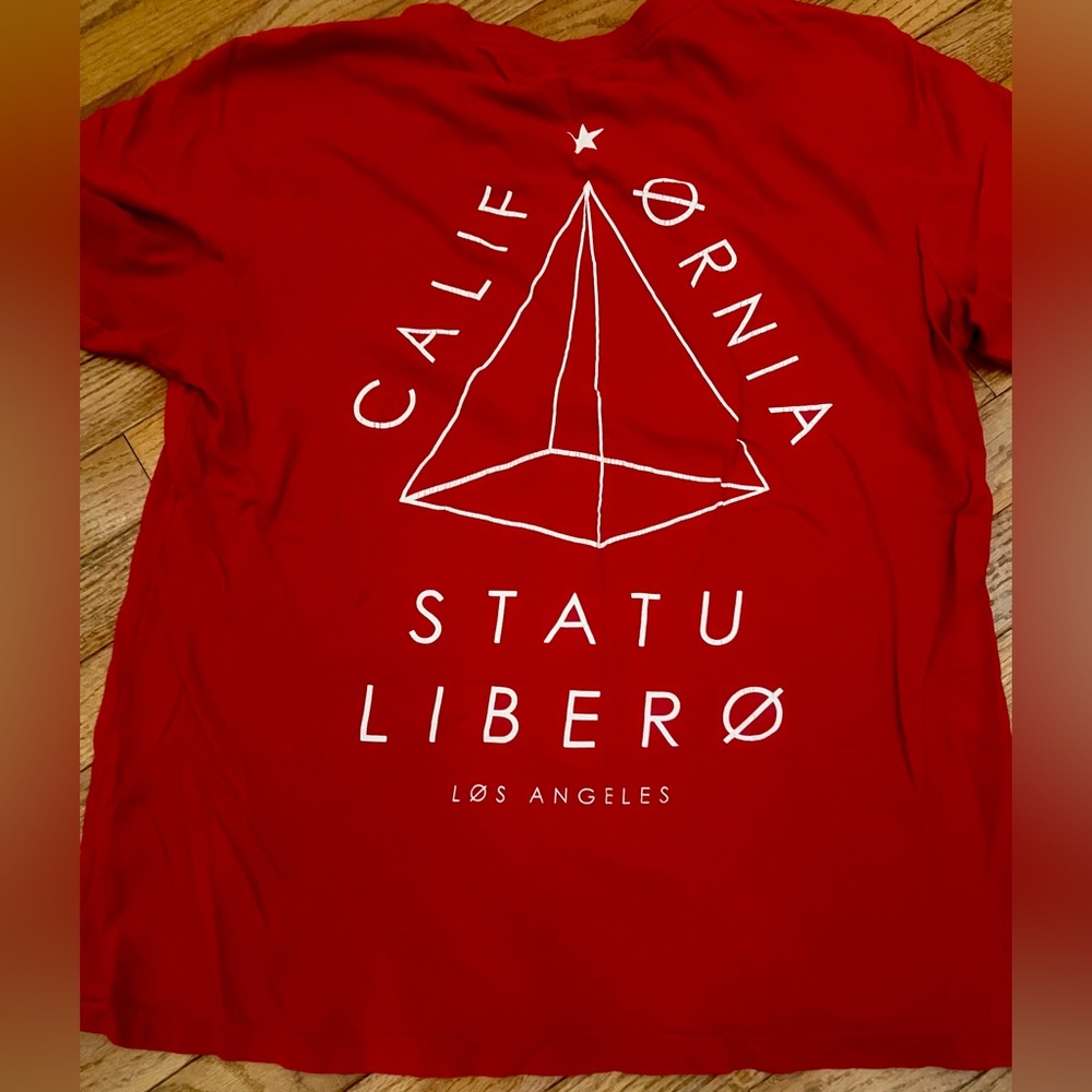 Free State Bold Red Tee Large
